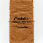 Ostmedaille Verleihungstüte, Hst. 109, Winterschlacht im Osten 1941/42