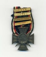 Marinekorps Flandernkreuz mit 4 Gefechtsspangen