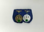 2er Ordensspange Wehrmacht-Dienstauszeichnung 4 und 12 Jahre