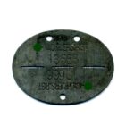 Erkennungsmarke SS Nachrichten Ersatz Regiment, selten