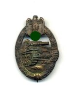 Panzerkampfabzeichen Bronze, Hst. R.S "Rudolf Souval, Wien"