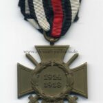 Ehrenkreuz für Frontkämpfer 1914-1918, Herst. GG