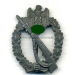 Infanterie Sturmabzeichen in Silber, Hst. Fritz Zimmermann, Stuttgart