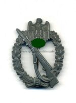 Infanterie Sturmabzeichen in Silber, Hst. Fritz Zimmermann, Stuttgart