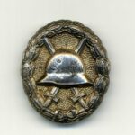 Verwundeten-Abzeichen für die Armee und Kolonialtruppen 1918 in Silber