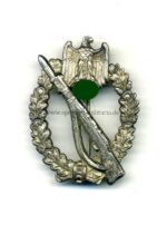 Infanterie Sturmabzeichen in Silber "BSW" (Firma Brüder Schneider, Wien)