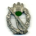 Infanterie Sturmabzeichen in Silber Hst. A ( Assmann)