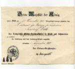 Urkunden, Dokumenten, Wehrpass und Soldbuch Nachlass eines Leutnants der Reserve des 17. bayrischen Infanterie Regiment, später Leutnant ausser Dienst. Seltene Doppelverleihung des KVKs – Bild 4