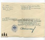 Urkunden, Dokumenten, Wehrpass und Soldbuch Nachlass eines Leutnants der Reserve des 17. bayrischen Infanterie Regiment, später Leutnant ausser Dienst. Seltene Doppelverleihung des KVKs – Bild 5