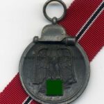 Ostmedaille, Winterschlacht im Osten 1941/42 (Hst. 57 - Karl Hensler, Pforzheim)