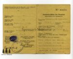 Urkunden, Dokumenten, Wehrpass und Soldbuch Nachlass eines Leutnants der Reserve des 17. bayrischen Infanterie Regiment, später Leutnant ausser Dienst. Seltene Doppelverleihung des KVKs – Bild 27