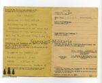 Urkunden, Dokumenten, Wehrpass und Soldbuch Nachlass eines Leutnants der Reserve des 17. bayrischen Infanterie Regiment, später Leutnant ausser Dienst. Seltene Doppelverleihung des KVKs – Bild 26