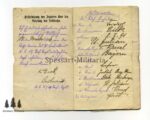 Urkunden, Dokumenten, Wehrpass und Soldbuch Nachlass eines Leutnants der Reserve des 17. bayrischen Infanterie Regiment, später Leutnant ausser Dienst. Seltene Doppelverleihung des KVKs – Bild 17
