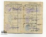 Urkunden, Dokumenten, Wehrpass und Soldbuch Nachlass eines Leutnants der Reserve des 17. bayrischen Infanterie Regiment, später Leutnant ausser Dienst. Seltene Doppelverleihung des KVKs – Bild 20
