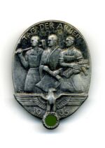 Kleinabzeichen Tag der Arbeit 1935