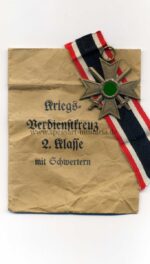 Kriegsverdienstkreuz mit Schwertern 2.Klasse 1939, Herst. Steinhauer & Lück