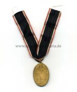 Kyffhäuser Bund Medaille am Band 1914/18 ” Blank die Wehr – Rein die Ehr “ – Bild 2