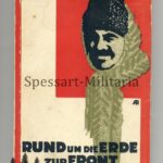 Buch Rund um die Erde zur Front