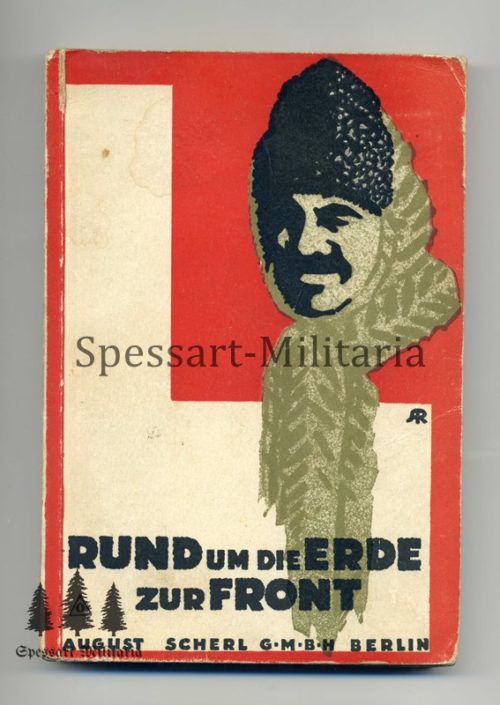 Buch Rund um die Erde zur Front