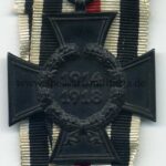 Ehrenkreuz des 1.Weltkrieges “ Hinterbliebenenkreuz Hersteller: Wilhelm Kolwitz Bergedorf