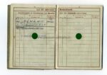 Wehrpass Heer 2. Form Aschaffenburg, Char. Oberleutnant Fahr-Ersatz-Abteilung 13 mit Lehrgang Panzernahbekämpfung und Sperrdienst – Bild 7
