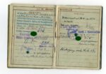 Wehrpass Heer 2. Form Aschaffenburg, Char. Oberleutnant Fahr-Ersatz-Abteilung 13 mit Lehrgang Panzernahbekämpfung und Sperrdienst – Bild 11