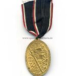 Kyffhäuser Bund Medaille am Band 1914/18 ” Blank die Wehr – Rein die Ehr “