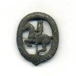 Deutsches Reiterabzeichen in Bronze