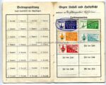 Urkunde Feldwebel Winterschlacht im Osten und Kyffhäuserbund Schiessbuch – Bild 4