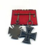2er Ordensspange Eisernes Kreuz 2. Klasse 1914 und Ehrenkreuz für Frontkämpfer – Bild 2