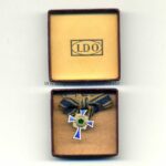 Miniatur Mutterkreuz 2.Stufe Silber, in LDO Schachtel 2. Form