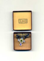 Miniatur Mutterkreuz 2.Stufe Silber, in LDO Schachtel 2. Form