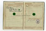 Wehrpass Heer 1.Form Tauberbischofsheim Landesschützen Batl. X/XIII – Bild 6