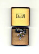 Miniatur Mutterkreuz Bronze in LDO Schachtel 2. Form