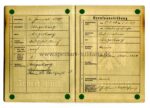 Arbeitsbuch 3. Reich, Angerburg "letzte Arbeitsstelle Hotel Adlon Berlin"! – Bild 3