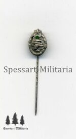 Miniatur Anstecknadel Panzerkampfabzeichen in Silber