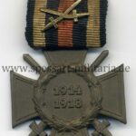 Ehrenkreuz für Frontkämpfer 1914-1918 an Feldspange, Herst. GG