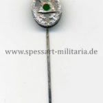 Miniaturnadel Verwundetenabzeichen 1939 Silber