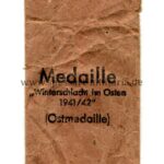 Ostmedaille Verleihungstüte, Hst. 98, Winterschlacht im Osten 1941/42