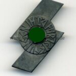 DJ Leistungsabzeichen Silber RZM M1/15 mit Nummer