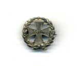Patriotische Brosche Silber 1914