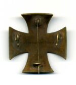 Eisernes Kreuz 1939 1. Klasse gewölbt, Spanische Fertigung (Blaue Division) – Bild 2