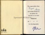 Adolf Hitler "Mein Kampf" Hochzeitsausgabe mit geprägtem Wappen der Stadt Düsseldorf – Bild 2