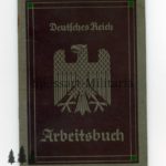 Arbeitsbuch eines Mannes aus Dettingen Bahnmeisterei