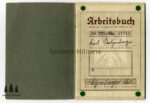 Arbeitsbuch eines Mannes aus Dettingen Bahnmeisterei – Bild 2