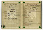 Arbeitsbuch eines Mannes aus Dettingen Bahnmeisterei – Bild 3