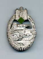 Panzerkampfabzeichen in Silber "KWM" Karl Wurster, Markneukirchen