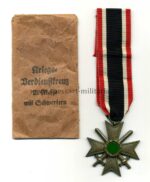 Kriegsverdienstkreuz mit Schwertern 2.Klasse 1939, Herst. Förster & Barth, Pforzheim