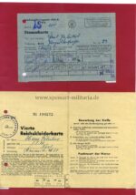Luftwaffe Ehrenpokal Nachlass des Unteroffiziers Hans Peleikis 11. Zerstörergeschwader 26 “Horst Wessel” Junkers Ju-88, sehr selten – Bild 9