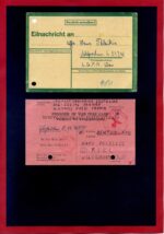 Luftwaffe Ehrenpokal Nachlass des Unteroffiziers Hans Peleikis 11. Zerstörergeschwader 26 “Horst Wessel” Junkers Ju-88, sehr selten – Bild 10